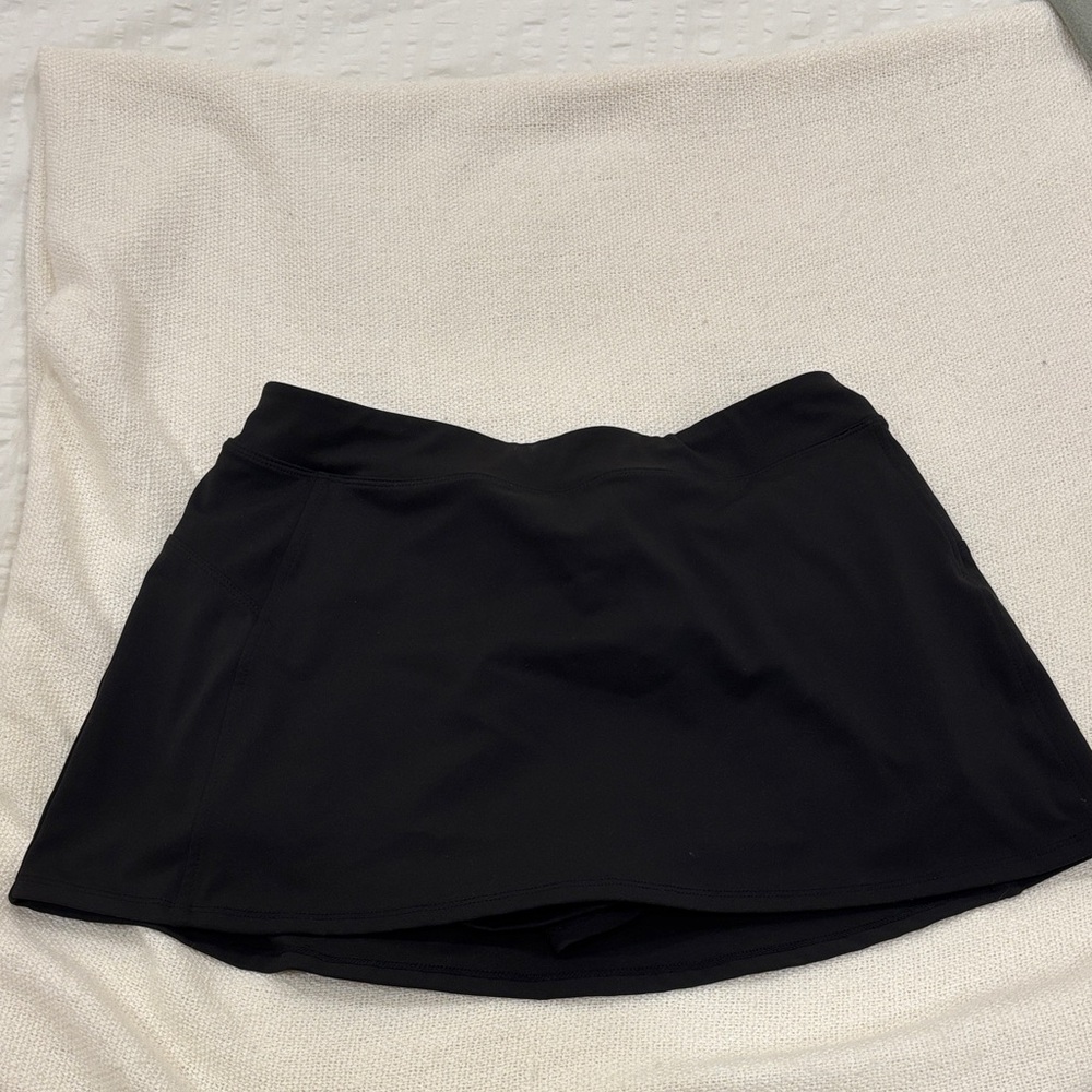 Black Athletic Skort